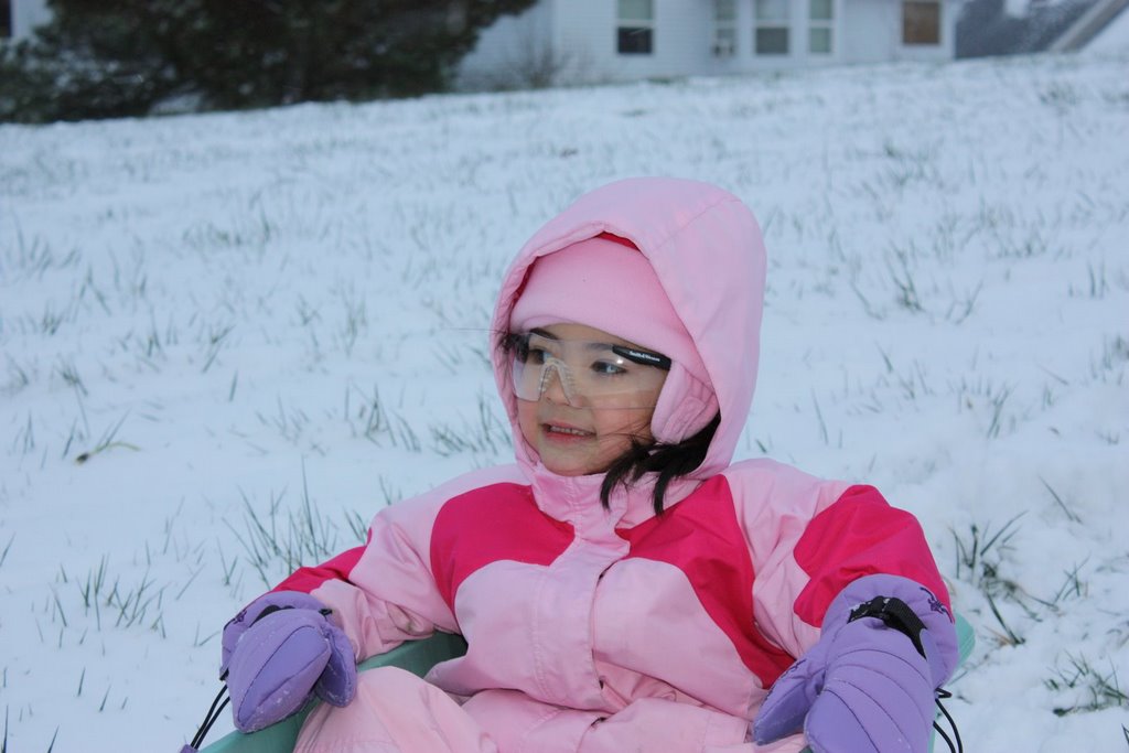 Ally in snow