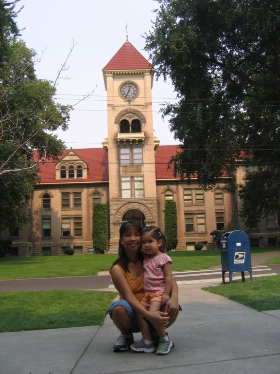 allyandmomposeinfrontofmemorialhall.jpg