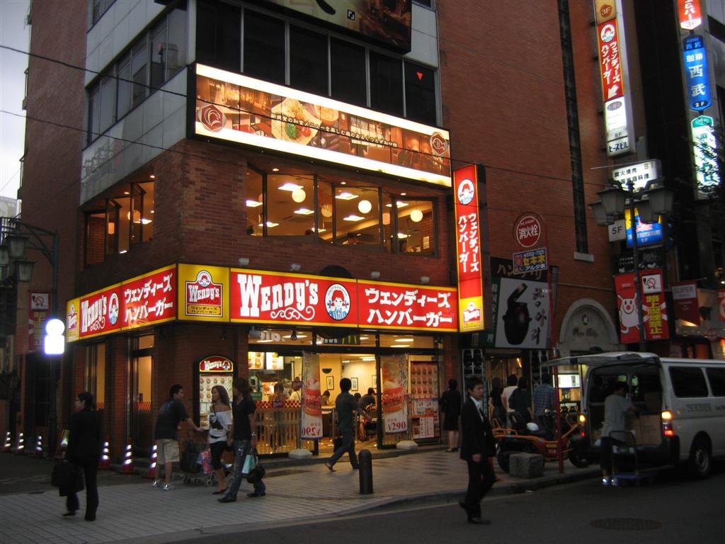 downtowninshinjukuadistrictintokyotheyhavevariousshopsincludingawendysweateatanindianrestaurantwhichwasexcellentabonustheindianstafftherespokegreatenglish.jpg
